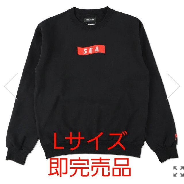 GOD SELECTION XXX X WDS CREWNECK / BLACK