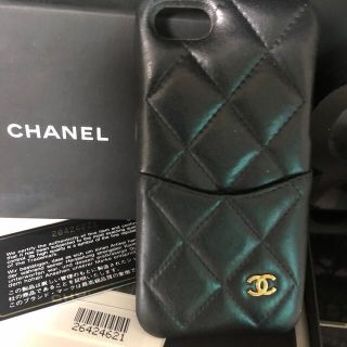 CHANEL シャネル　iPhone7/8 ケース　ギャランティカード付き