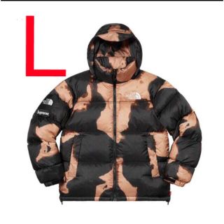 シュプリーム(Supreme)の supreme north face nuptse L ヌプシ　ノース(ダウンジャケット)