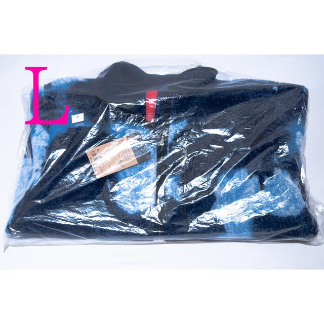Supreme(シュプリーム)のBleached Denim Print Fleece Jacket メンズのジャケット/アウター(ブルゾン)の商品写真