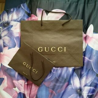 グッチ(Gucci)のGUCCI 袋  2枚セット(ショップ袋)