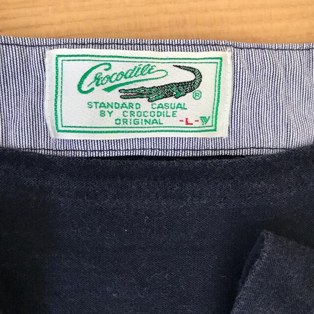 Crocodile(クロコダイル)のCROCODILE 七分袖シャツ メンズのトップス(Tシャツ/カットソー(七分/長袖))の商品写真