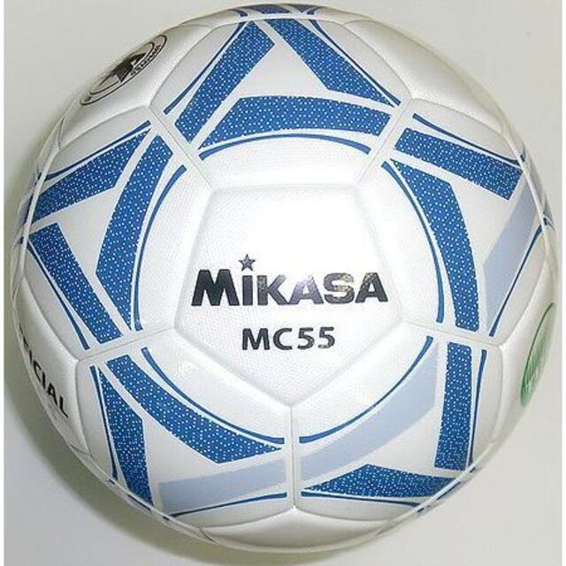 MIKASA(ミカサ)のミカサ検定５号球・MC55-WBLN・芝用 スポーツ/アウトドアのサッカー/フットサル(ボール)の商品写真