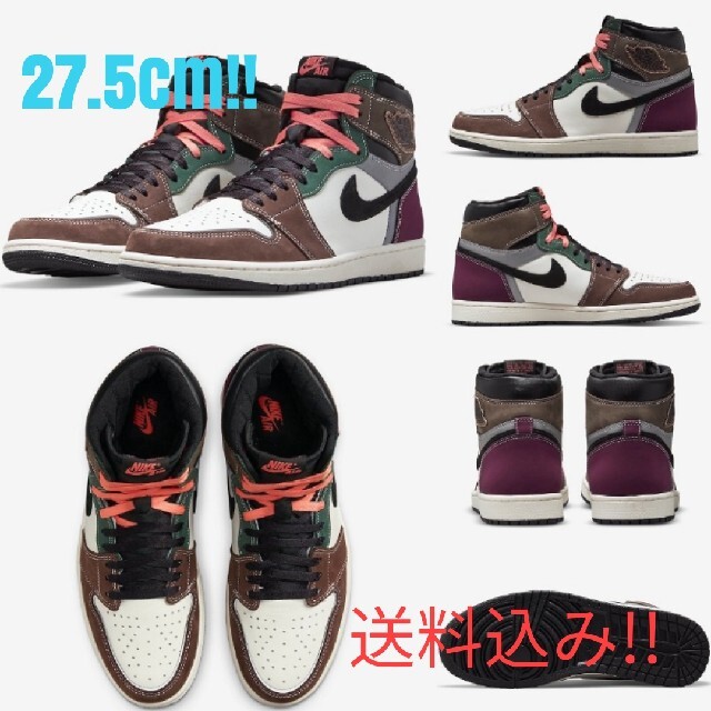 靴/シューズNike Air Jordan 1 High OG “Hand Craft"