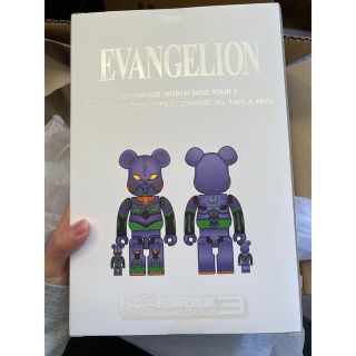 メディコムトイ(MEDICOM TOY)のBE@RBRICK エヴァンゲリオン初号機 CHROME 100% 400%(フィギュア)