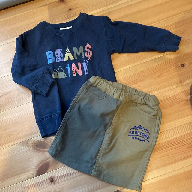 こども ビームス(コドモビームス)のBEAMS mini♡90センチ キッズ/ベビー/マタニティのキッズ服女の子用(90cm~)(スカート)の商品写真