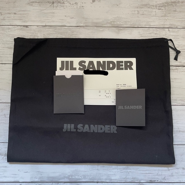 Jil Sander(ジルサンダー)の新品JIL SANDER ジルサンダー チェルシーブーツ ブラック　黒 メンズの靴/シューズ(ブーツ)の商品写真