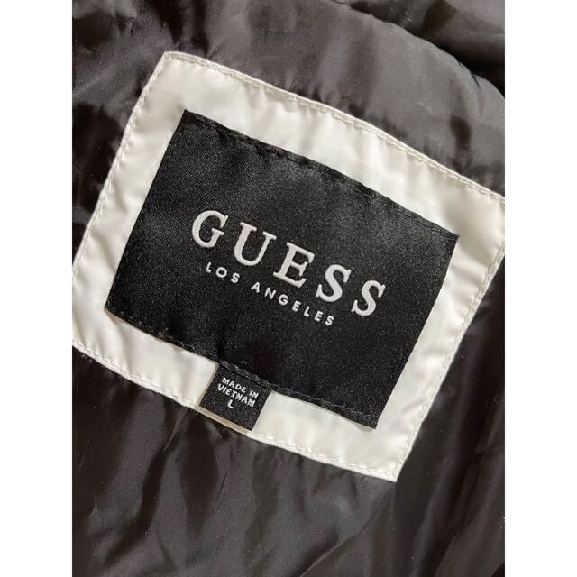 試着のみ⭐️GUESS ロングダウンL ホワイト - ダウンジャケット