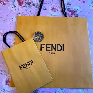 フェンディ(FENDI)の🧸FENDI🎄フェンディ　ショッパー🛍マグネット🧸🎀(ショップ袋)