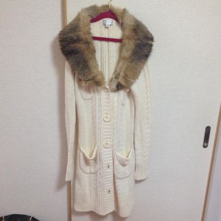 ジルスチュアート(JILLSTUART)のジル♡ニットコート(ロングコート)