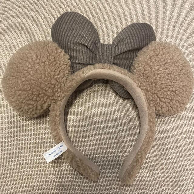 Disney(ディズニー)のミニーボアカチューシャ レディースのヘアアクセサリー(カチューシャ)の商品写真
