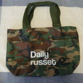 ラシット(Russet)のDaily russet　迷彩柄トート(トートバッグ)