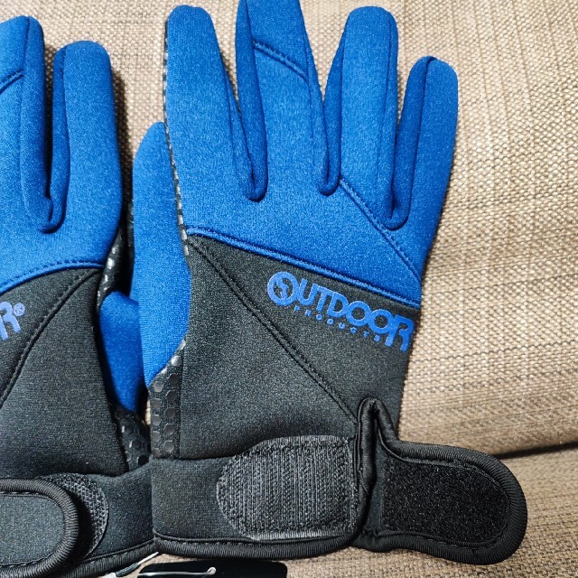 OUTDOOR PRODUCTS(アウトドアプロダクツ)の【OUTDOOR】防寒ストレッチグローブ滑り止め付（24cm） メンズのファッション小物(手袋)の商品写真
