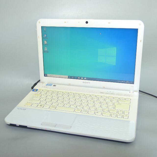 SONY品名型番ノートPC VPCEG1AJ 4GB 500GB RW 無線