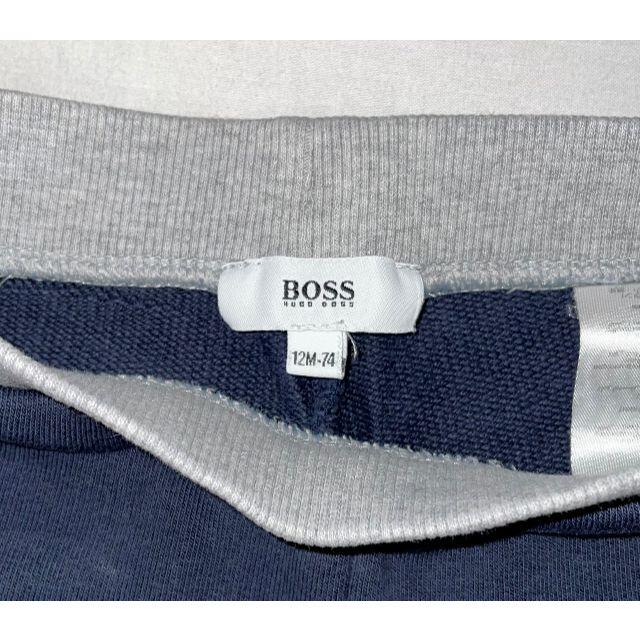 HUGO BOSS(ヒューゴボス)のベビー服）Hugo Boss ポロシャツ／短パン（セット） キッズ/ベビー/マタニティのベビー服(~85cm)(シャツ/カットソー)の商品写真