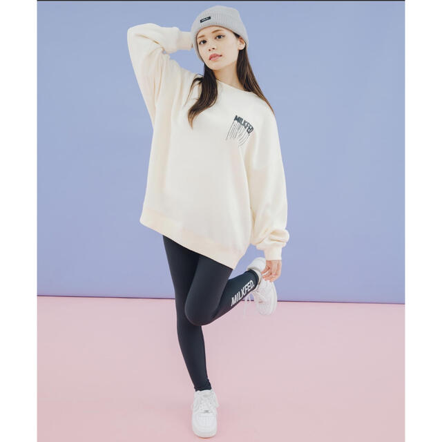 MILKFED.(ミルクフェド)のMILKFED KRINK×MILKFED SWEAT TOP レディースのトップス(トレーナー/スウェット)の商品写真