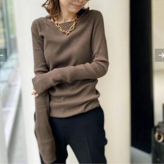 アパルトモンドゥーズィエムクラス(L'Appartement DEUXIEME CLASSE)のL'Appartement RIB L/S TOP(カットソー(長袖/七分))