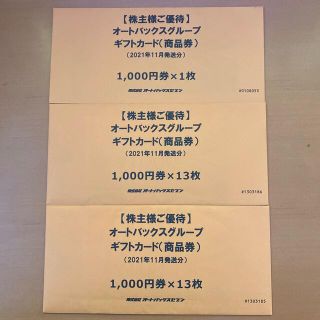 アイオペ(IOPE)のオートバックス株主優待券(その他)