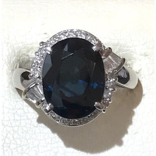 ジュエリーマキ(ジュエリーマキ)の☆Pt850 サファイア8.18ct&ダイヤリング20.5号☆(リング(指輪))