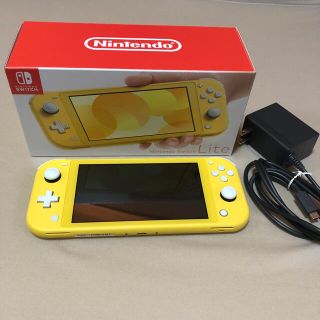 Nintendo Switch Lite イエロー　中古品(家庭用ゲーム機本体)