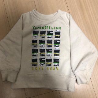 フィールドドリーム(field/dream)の電車　トレーナー　100  山手線　総武線　オンワード樫山(Tシャツ/カットソー)