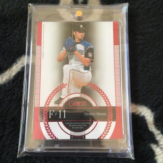 美品!BBM 2014日本ハム大谷翔平投手版高級版ジェネシス50枚限定カード×2-