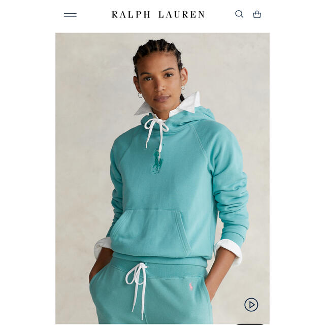 POLO RALPH LAUREN - polo Ralph Lauren Big Pony フリース フーディの