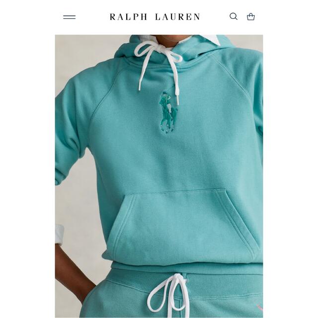 POLO RALPH LAUREN(ポロラルフローレン)のpolo Ralph Lauren Big Pony フリース フーディ レディースのトップス(パーカー)の商品写真