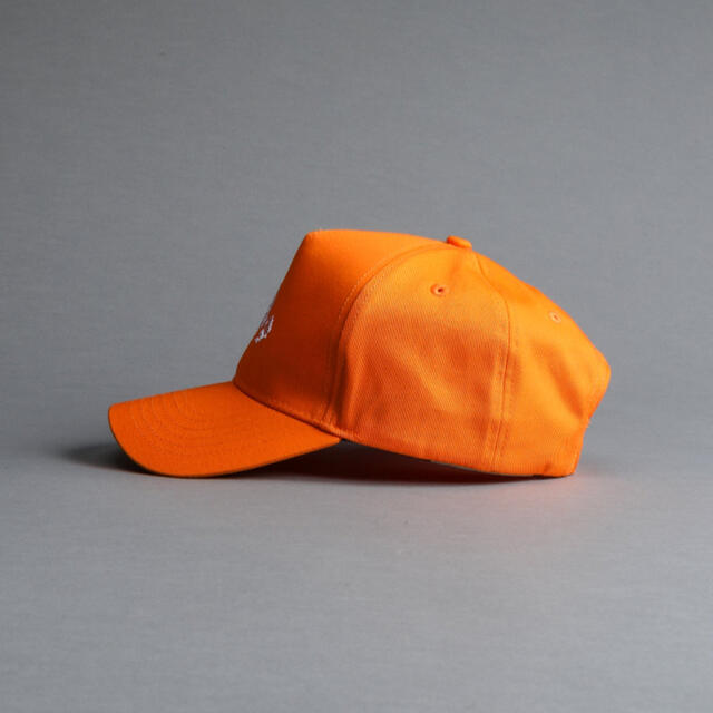 【Darcsport】WOLF BAR5 PANEL HAT IN ORANGE メンズの帽子(キャップ)の商品写真