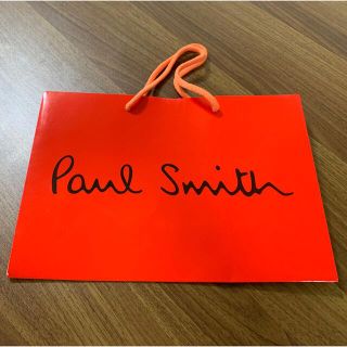ポールスミス(Paul Smith)のpaulsmith ポールスミス　ショッパー　バイカラー　レッド　ピンク(ショップ袋)