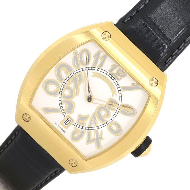 サマンサキングズ メンズウォッチ トノー型デイト 中古 腕時計(アナログ)