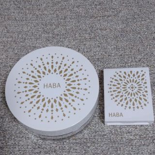 ハーバー(HABA)の【新品】HABA 冬の限定コフレ/ モイストルースパウダー＆アイパレット(アイシャドウ)