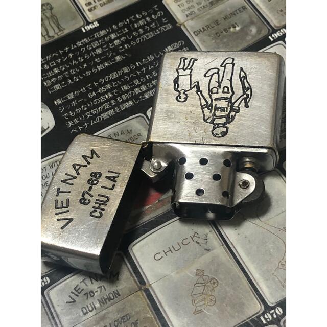 新着商品 【ベトナムZIPPO】1967年製ベトナムジッポー 「兵士と子供