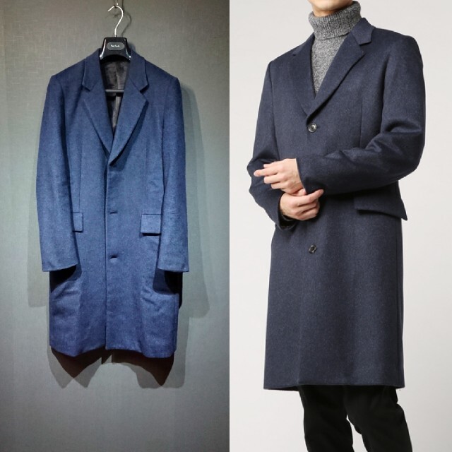 Paul Smith 17AW カシミヤ100％ シングルチェスターコート