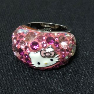 スワロフスキー(SWAROVSKI)のSWAROVSKI キティちゃん 指輪(キャラクターグッズ)