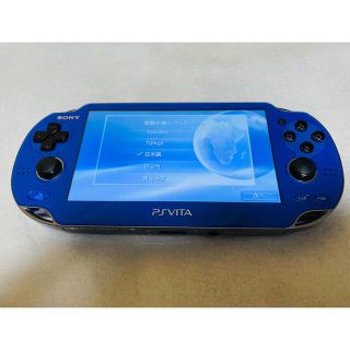 PlayStation Vita - PSVita PCH-1000 ZA04 サファイアブルー 動作