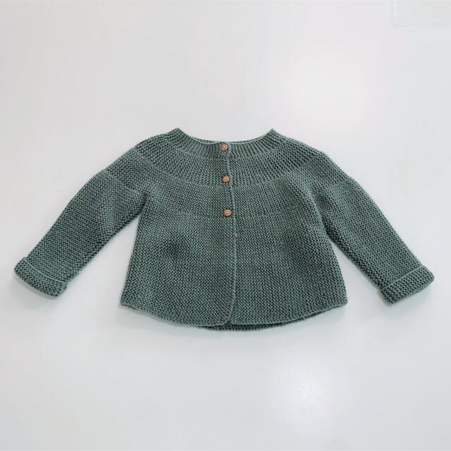 ZARA(ザラ)のカーディガン 74 キッズ/ベビー/マタニティのベビー服(~85cm)(カーディガン/ボレロ)の商品写真