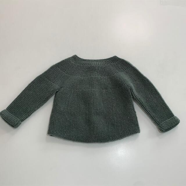 ZARA(ザラ)のカーディガン 74 キッズ/ベビー/マタニティのベビー服(~85cm)(カーディガン/ボレロ)の商品写真