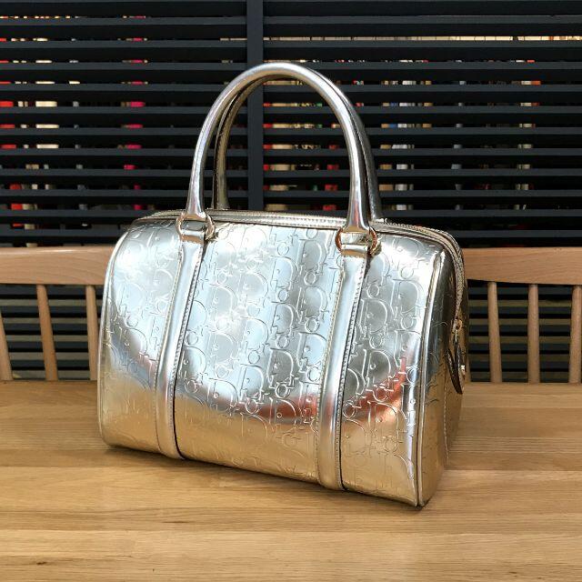 Christian Dior - 良品 ディオール トロッター ミニボストンバッグ シャンパンゴールド