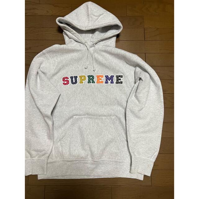 19FW supreme ロゴパーカー