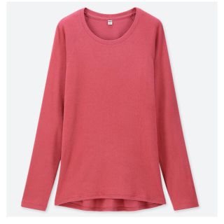 ユニクロ(UNIQLO)のユニクロ ヒートテックストレッチフリースクルーネックT(Tシャツ(長袖/七分))