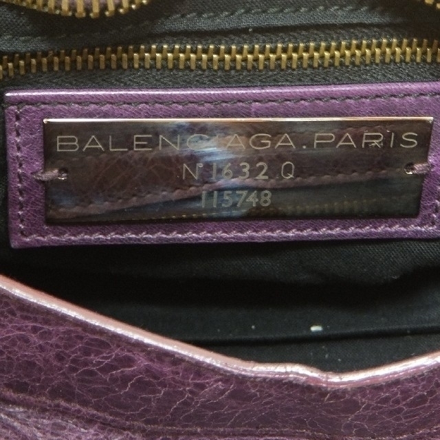 BALENCIAGA BAG(バレンシアガバッグ)のBALENCIAGA バレンシアガ ザシティ パープル レディースのバッグ(ショルダーバッグ)の商品写真