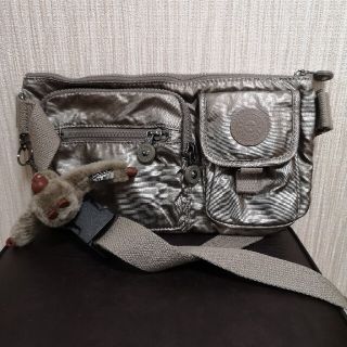 キプリング(kipling)のキプリング Kipling ショルダーバッグ グレー シルバー(ショルダーバッグ)