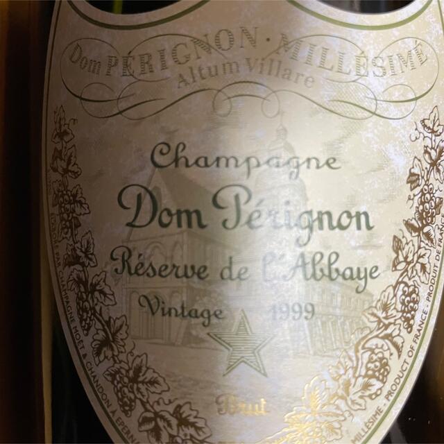 Dom Pérignon(ドンペリニヨン)のドンペリ ラベイ 空き瓶&空き箱 2つセット 食品/飲料/酒の酒(シャンパン/スパークリングワイン)の商品写真