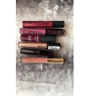 エヌワイエックス(NYX)のNYXなど　リップとアイペンシル12本セット(リップグロス)