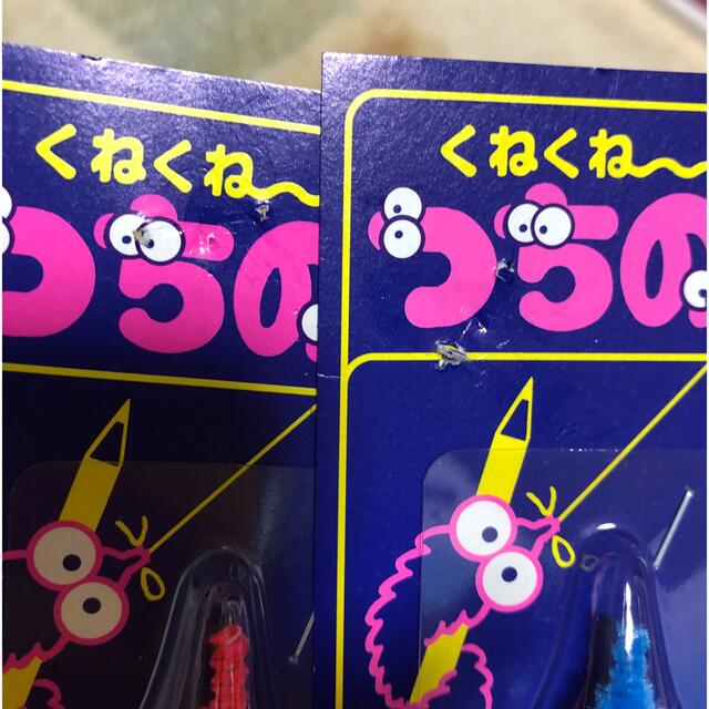 くねくねつちのこ　赤　青　2コ エンタメ/ホビーのおもちゃ/ぬいぐるみ(その他)の商品写真