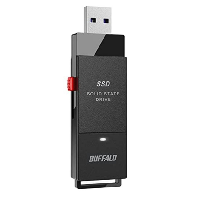 1TB】BUFFALO ポータブルSSD 【PC外付けSSD】 - PC周辺機器