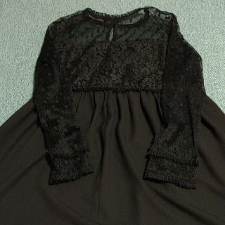 ザラ(ZARA)のザラ★レースワンピース　【美品】(ミニワンピース)