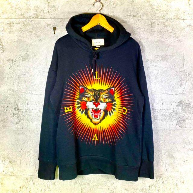 全商品オープニング価格特別価格 GUCCI ANGRY CAT CARDIGAN アングリー