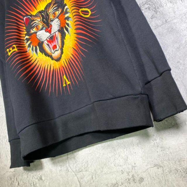 または Gucci ダメージ アングリーキャット パーカーの通販 by AKINO